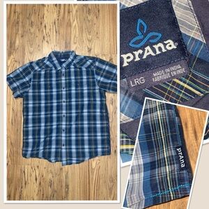 Prana Men’s Button Down Shirt